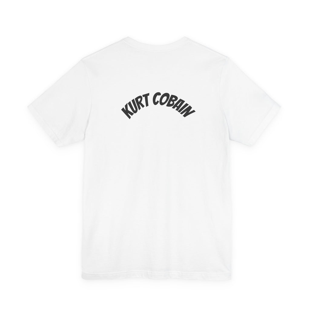 Cobain Retro Sunset Portrait Tee — Sunflower Field Graphic T-Shirt