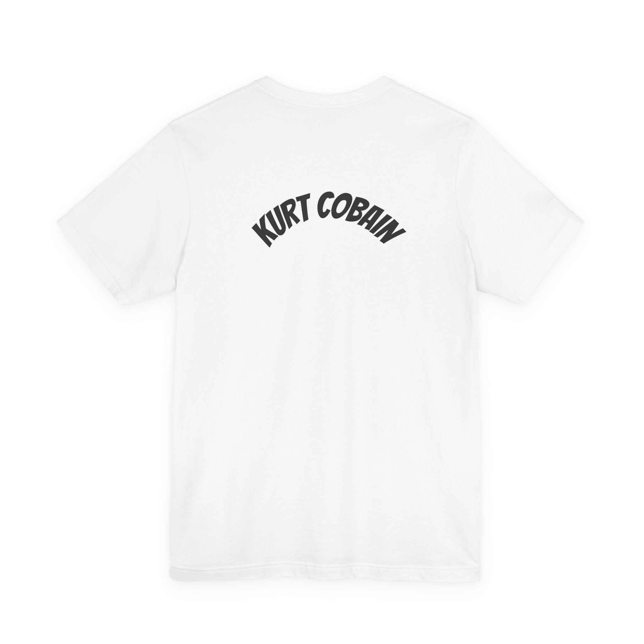 Cobain Retro Sunset Portrait Tee — Sunflower Field Graphic T-Shirt