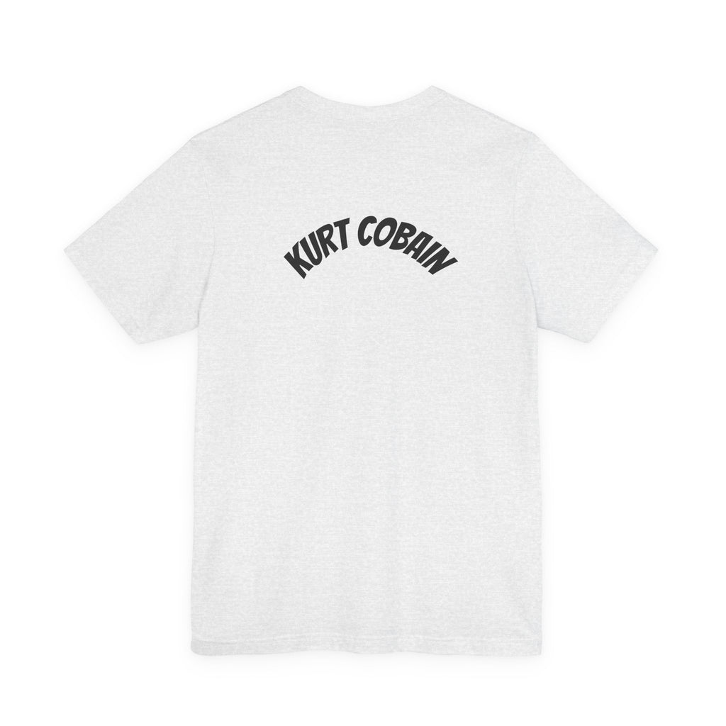 Cobain Retro Sunset Portrait Tee — Sunflower Field Graphic T-Shirt