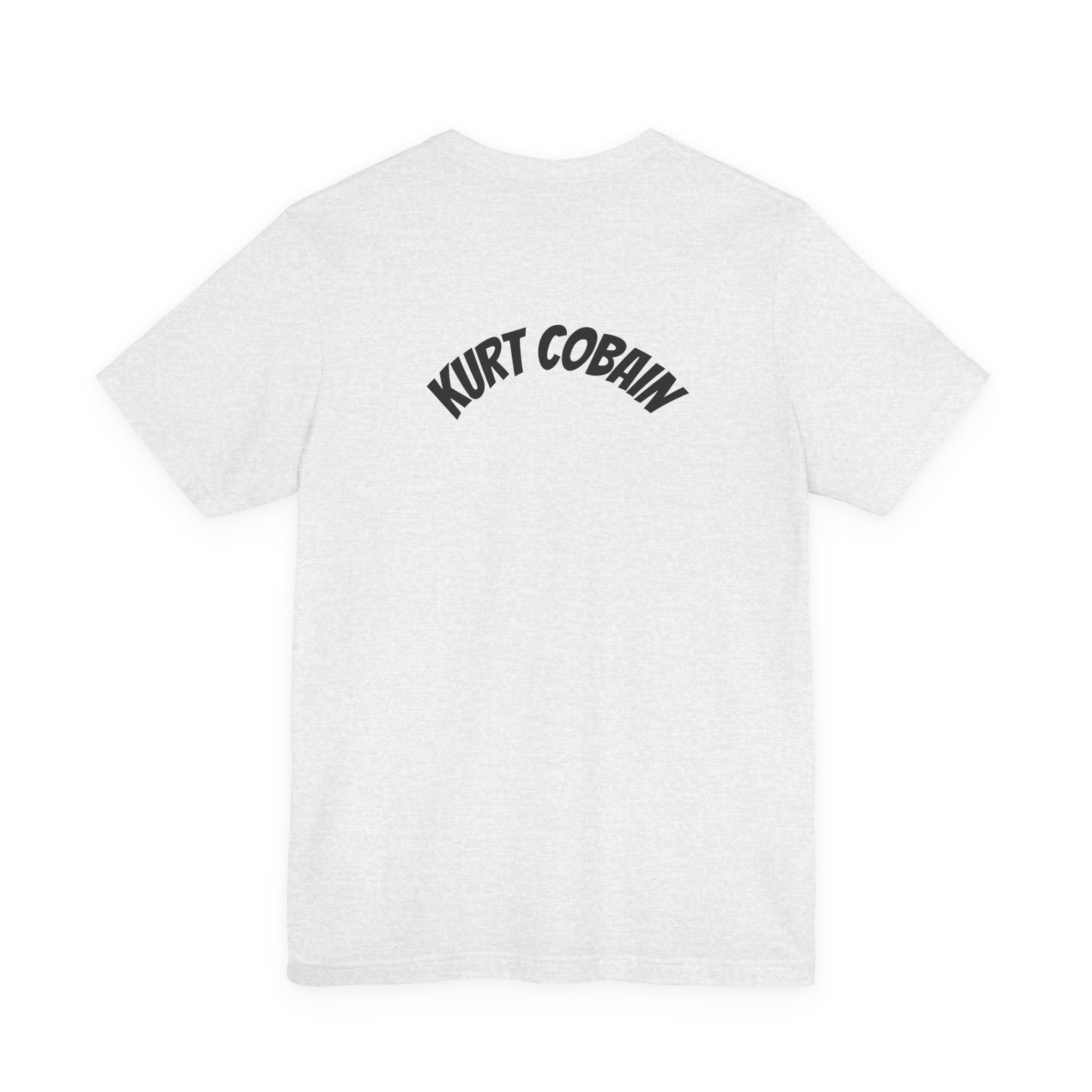 Cobain Retro Sunset Portrait Tee — Sunflower Field Graphic T-Shirt