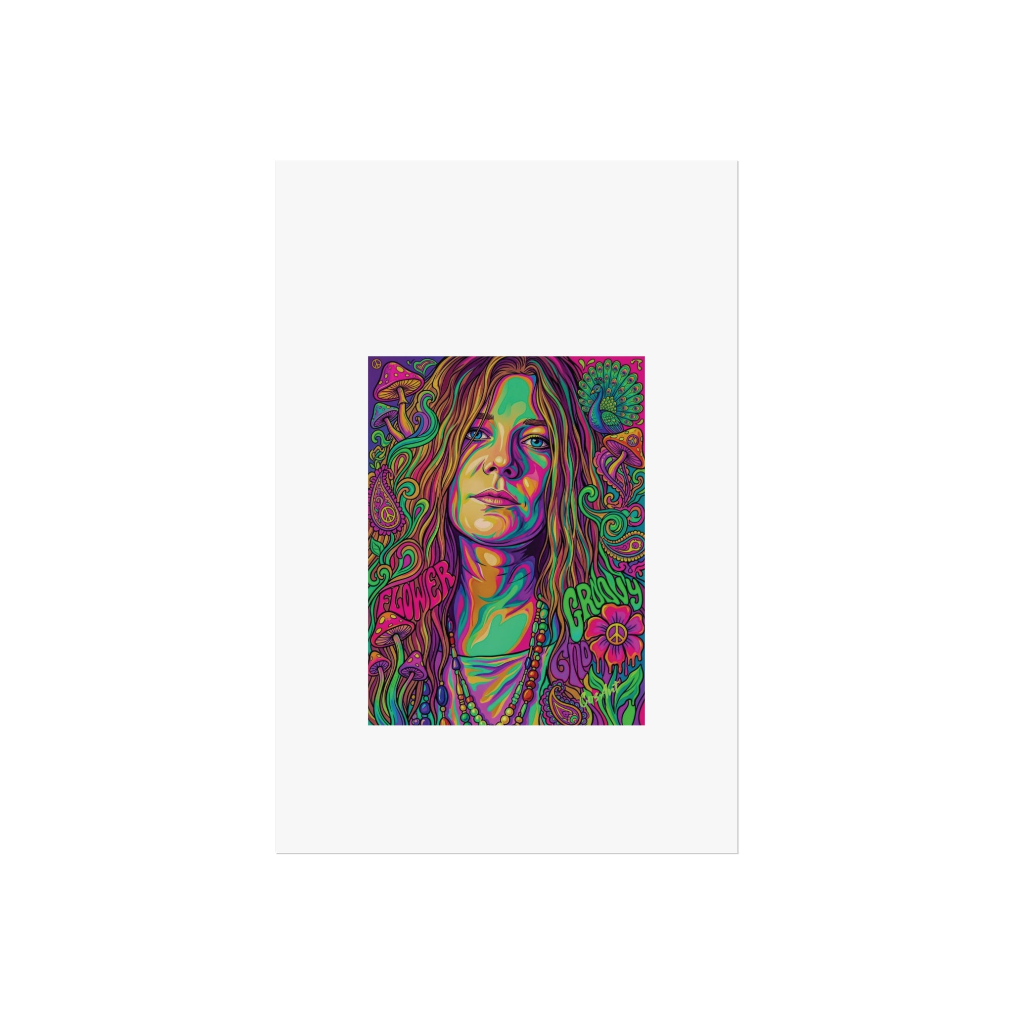 Janis Joplin Fine Art Poster