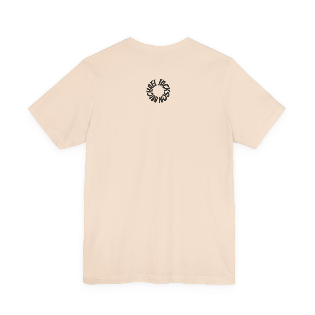 MJ Vintage Photo Graphic Tee — Retro Portrait.