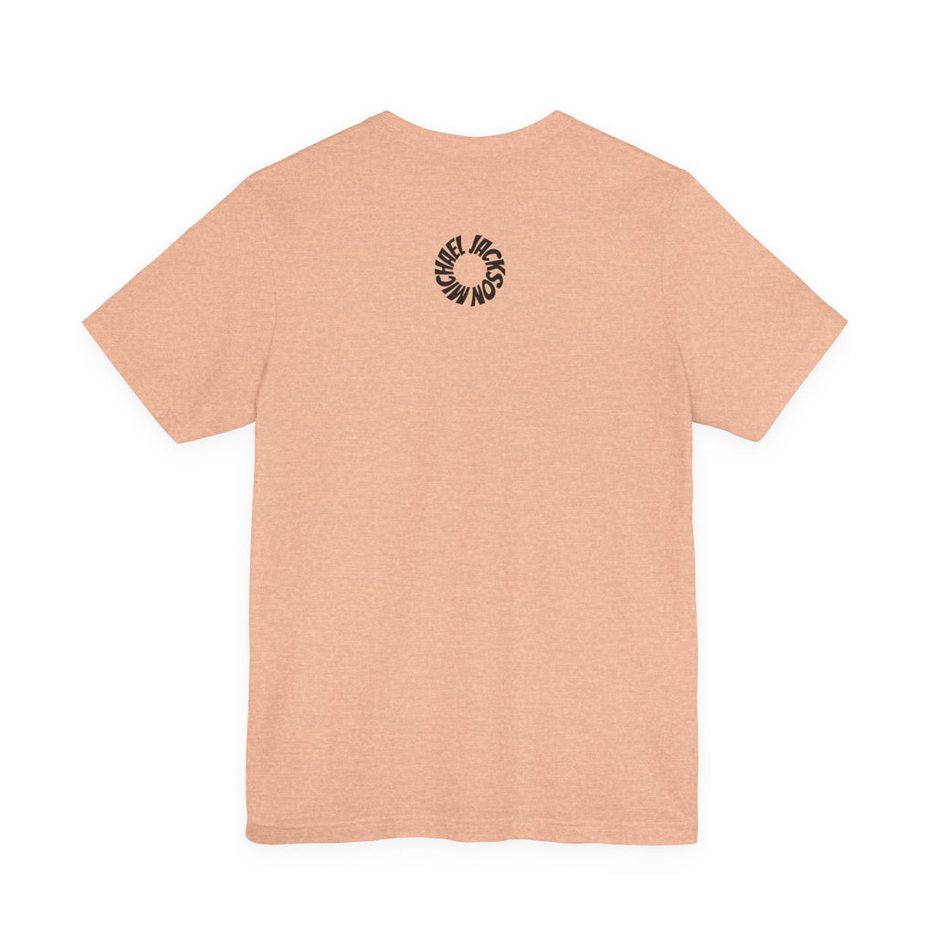 MJ Vintage Photo Graphic Tee — Retro Portrait.