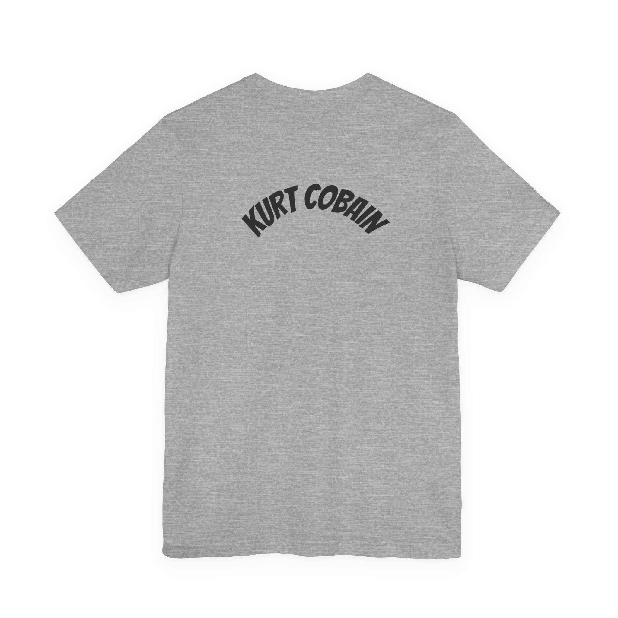 Cobain Retro Sunset Portrait Tee — Sunflower Field Graphic T-Shirt