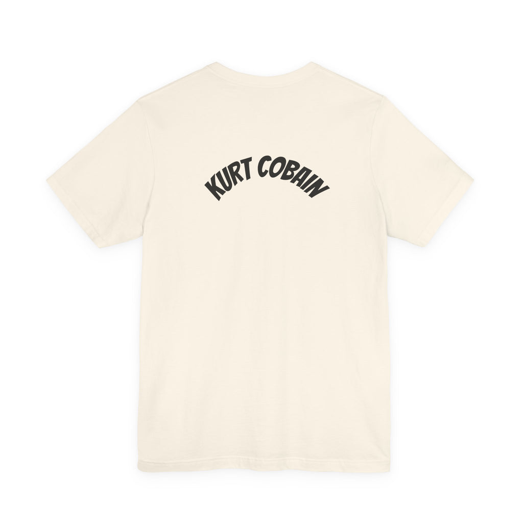 Cobain Retro Sunset Portrait Tee — Sunflower Field Graphic T-Shirt